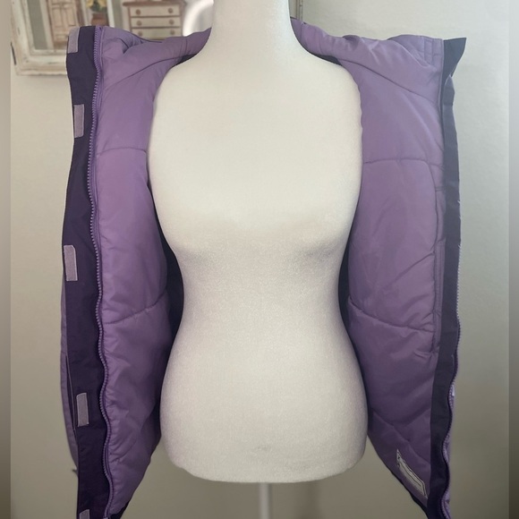 Junior Girls 14/16 Purple Columbia Jacket - Picture 9 of 10